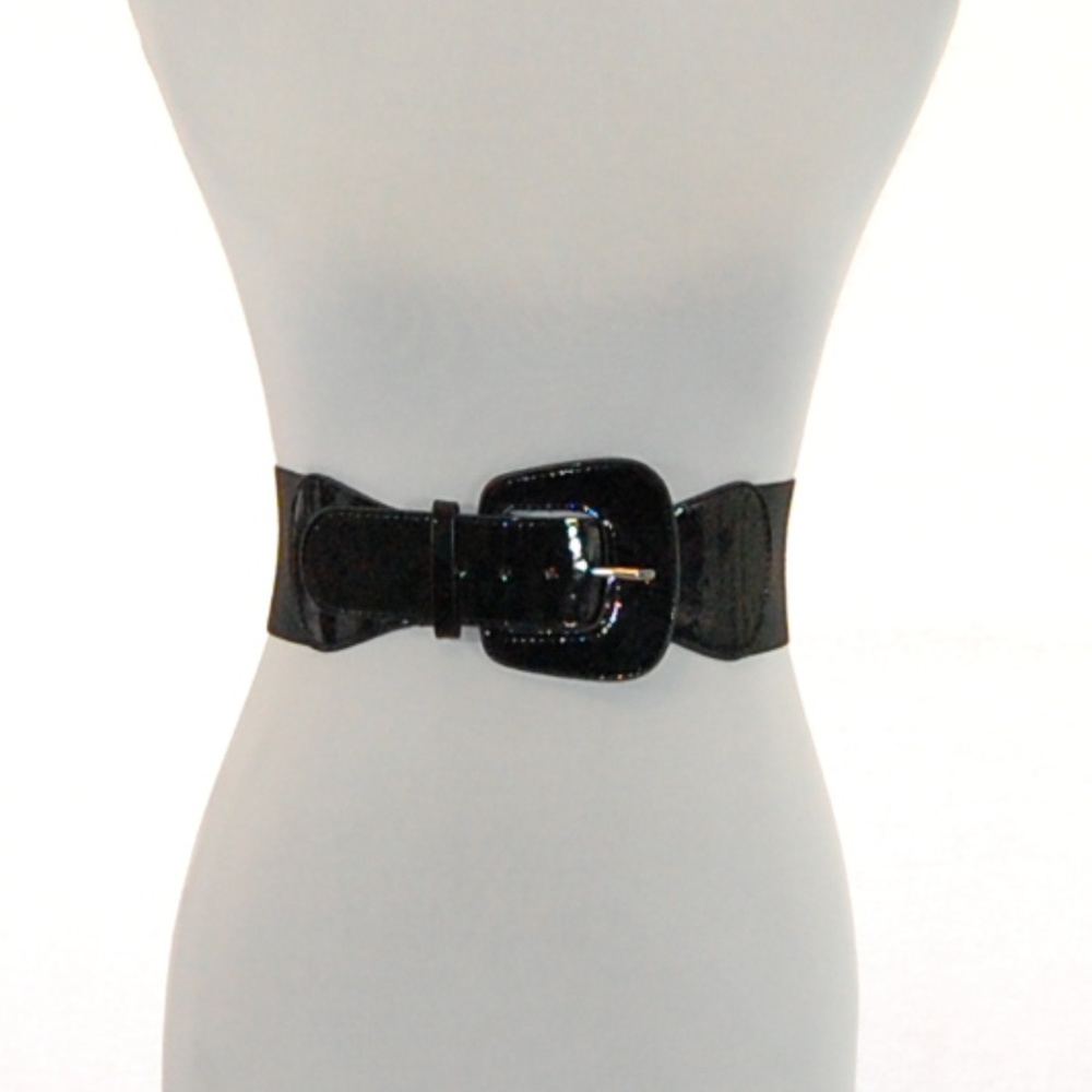 *FREE with purchase* Patent Front & Elastic Back Belt